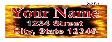 RETURN ADDRESS LABELS